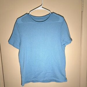 Blue Mesh Shirt